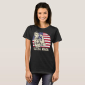 Ultra Maga Messy Bun T-Shirt (1) (Voorkant volledig)