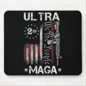 Ultra MAGA Pistool AR - Quote Patriottic American  Muismat (Voorkant)