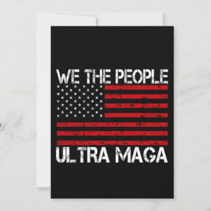 Ultra Maga Pro Trump 2024 Grappig Republikeins  Kaart