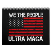 Ultra Maga Pro Trump 2024 Grappige Republikein Kalender (Hoes)