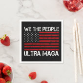Ultra Maga Pro Trump 2024 Grappige Republikein Servet (Insitu)