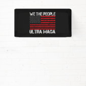 Ultra Maga Pro Trump 2024 Grappige Republikein Spandoek (Insitu)