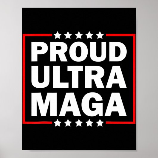 Ultra Maga Proud Ultra-Maga 8 Poster (Voorkant)