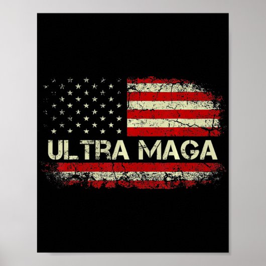 Ultra Maga Proud Ultra-Maga Poster (Voorkant)