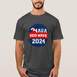 Ultra MAGA Red Wave is de komende MAGA King Trump  T-shirt