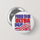 Ultra-MAGA Ronde Button 5,7 Cm (Voorkant /achterkant)