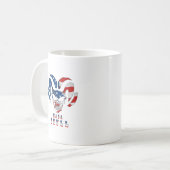 Ultra Maga schedel | Classic Mok #11 (Voorkant links)