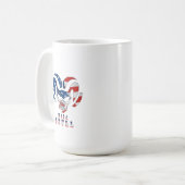 Ultra Maga schedel | Classic Mok #15 (Voorkant links)