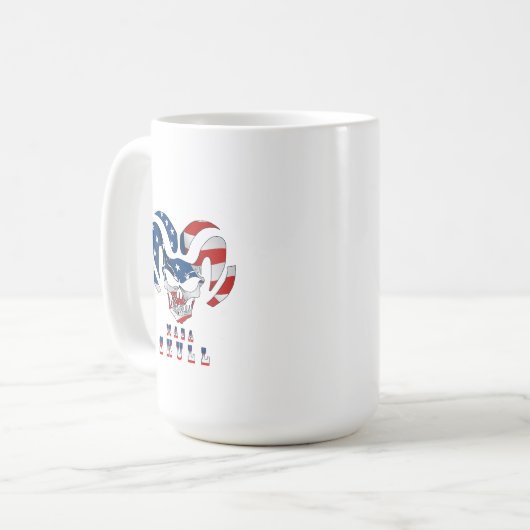 Ultra Maga schedel | Classic Mok #15 (Voorkant links)