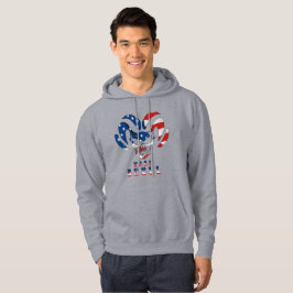 Ultra Maga schedel | MANNEN Hoodie