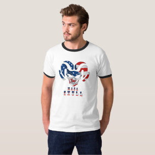 Ultra Maga schedel   MANNEN T-shirt