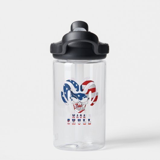 Ultra Maga schedel | Waterfles (Achterkant)