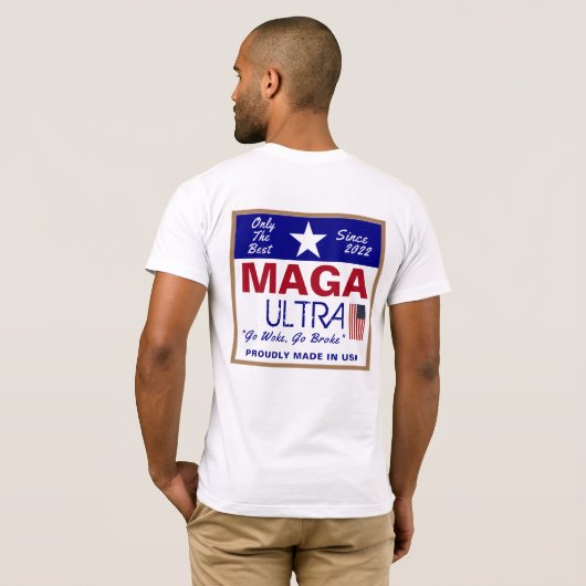 Ultra Maga T-shirt (Achterkant volledig)