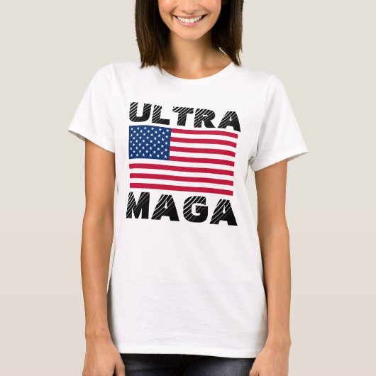 ULTRA MAGA TRUMP 2024 T-SHIRTS (Voorkant)