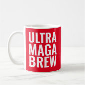 ULTRA MAGA TRUMP BREW COFFEE MOK (Links)