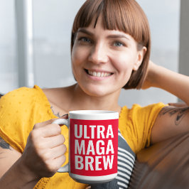 ULTRA MAGA TRUMP BREW COFFEE MOK