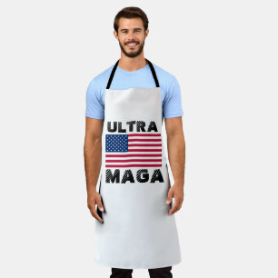 ULTRA MAGA TRUMP KITCHEN APRONS SCHORT