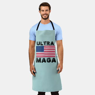 ULTRA MAGA TRUMP KITCHEN APRONS SCHORT