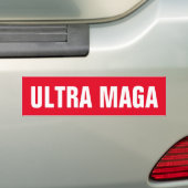ULTRA MAGA TRUMP PATRIOT BUMPERSTICKER (Op auto)