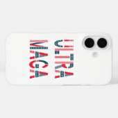 Ultra MAGA Trump Patriotic Republican Conservative Case-Mate iPhone Case (Achterkant (horizontaal))