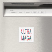 Ultra MAGA Trump Patriotic Republican Conservative Magneet (Insitu (Vaatwasser))