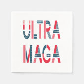 Ultra MAGA Trump Patriotic Republican Conservative Servet (Voorkant)