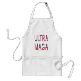 Ultra MAGA Trump Patriotic Republican Conservative Standaard Schort