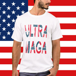 Ultra MAGA Trump Patriotic Republican Conservative T-shirt