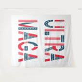 Ultra MAGA Trump Patriotic Republican Conservative Wandkleed (Voorkant (horizontaal))