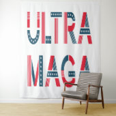 Ultra MAGA Trump Patriotic Republican Conservative Wandkleed (In situ)
