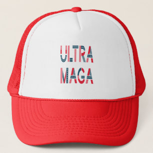 Ultra MAGA Trump Patriottische Republikeinse Conse Trucker Pet