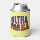 Ultra MAGA Trump Supporter 💡 Geweldig Weer USA Blikjeskoeler (Blikje Voorkant)