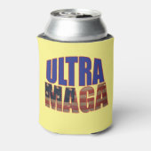 Ultra MAGA Trump Supporter 💡 Geweldig Weer USA Blikjeskoeler (Blikje Achterkant)