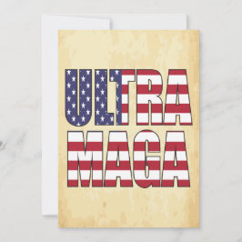 Ultra MAGA Trump Supporter 💡 Geweldig Weer USA Kaart