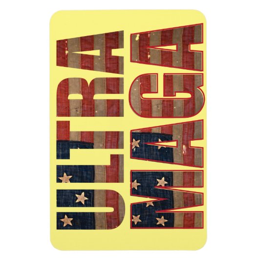 Ultra MAGA Trump Supporter 💡 Geweldig Weer USA Magneet (Verticaal)