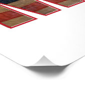 Ultra MAGA Trump Supporter 💡 Geweldig Weer USA Perfect Poster (Hoek)