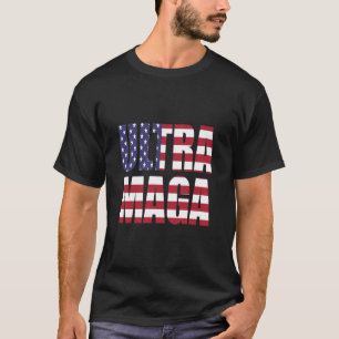 Ultra MAGA Trump Supporter ⛳ Geweldig Weer USA T-shirt