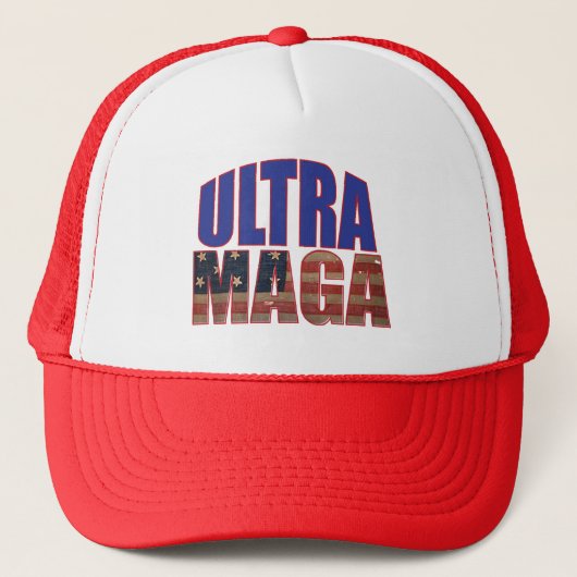 Ultra MAGA Trump Supporter 💡 Geweldig Weer USA Trucker Pet (Voorkant)