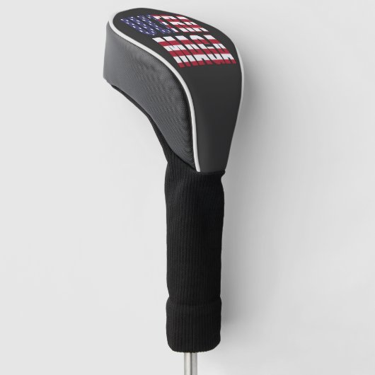 Ultra MAGA Trump Supporter ⛳  Geweldige USA Golfheadcover (Schuin)