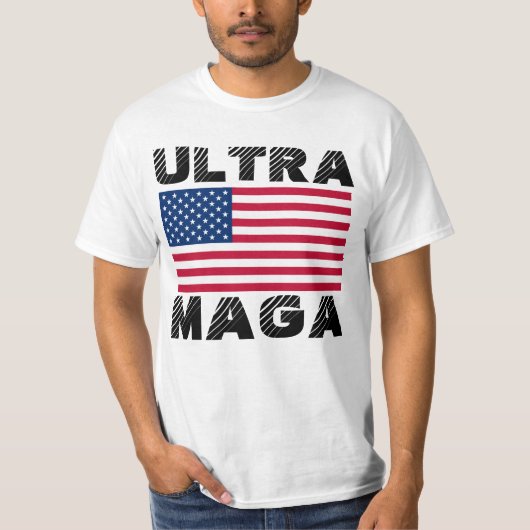 ULTRA MAGA TRUMP T-SHIRT (Voorkant)