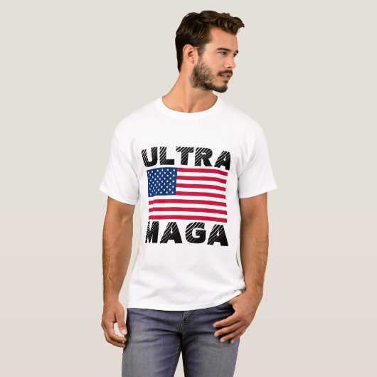 ULTRA MAGA TRUMP T-Shirt-CHRISTMAS T-SHIRT Sweats (Voorkant volledig)