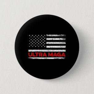 Ultra Maga Verenigde Staten Ronde Button 5,7 Cm