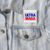 Ultra maga vierkante button 5,1 cm (In situ)