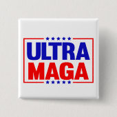 Ultra maga vierkante button 5,1 cm (Voorkant)