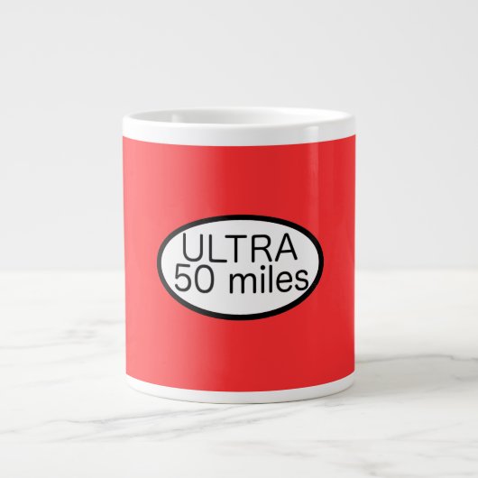 Ultra Marathon Grote Koffiekop (Voorkant)