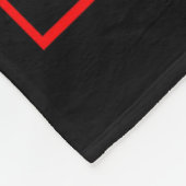 Ultra Mega Maga Trump Liberal Support Republica Fleece Deken (Hoek)