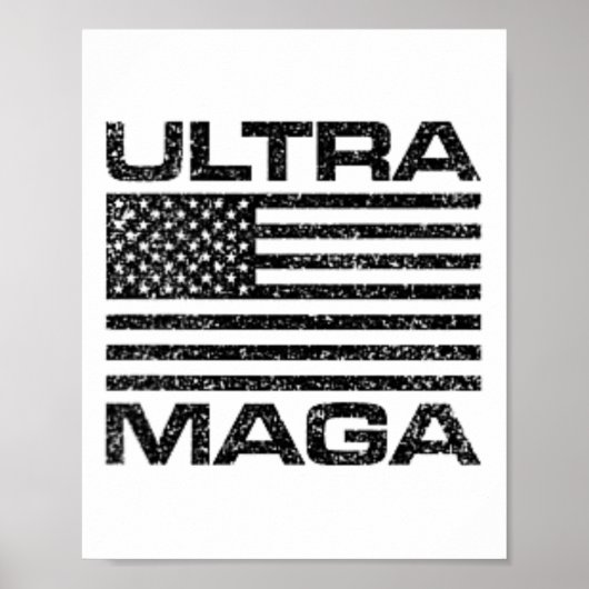 Ultra Mega Verenigde Staten Amerikaanse vlag Ultra Poster (Voorkant)