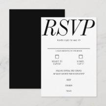 Ultra Minimale Typografie Zwart Wit Bruiloft