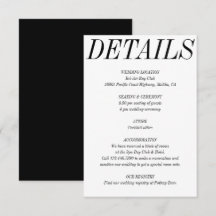 Ultra Minimale Vette Typografie Zwart Wit Bruiloft