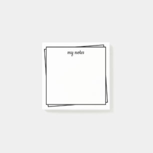 Ultra minimalistische Post-IT notities Post-it® Notes